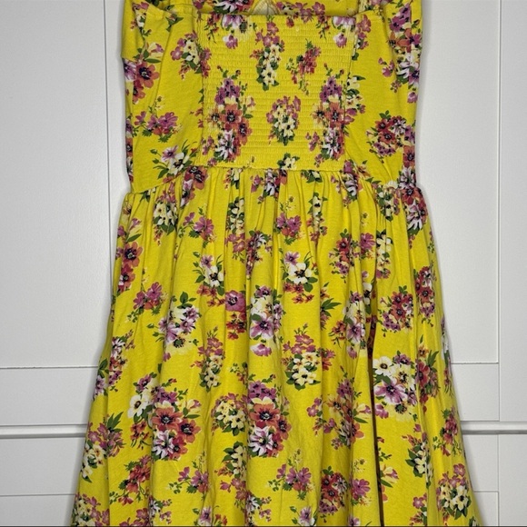 Y2K 2010s Aeropostale Mini Dress Sweetheart Floral Fairy Cottagecore Boho Whimsy - Picture 11 of 16